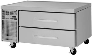 Turbo Air - Pro Series 48" Stainless Steel Two Drawer Chef Base Freezer - PRCBE-48F-N