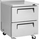 Turbo Air - Super Deluxe 27" Worktop Refrigerator with Two Drawers - TWR-28SD-D2-N