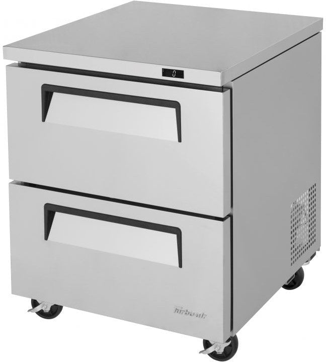 Turbo Air - Super Deluxe 28" Undercounter Freezer with 2 Drawers - TUF-28SD-D2-N