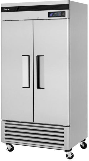 Turbo Air - Super Deluxe 40" Bottom Mounted Solid Door Reach-In Refrigerator with LED Lighting - TSR-35SD-N6