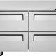 Turbo Air - Super Deluxe 48" Undercounter Refrigerator with 4 Drawers - TUR-48SD-D4-N