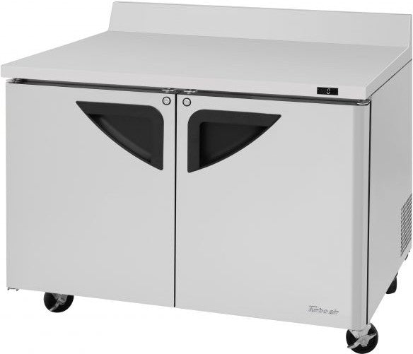 Turbo Air - Super Deluxe 48" Worktop Freezer with 2 Solid Doors - TWF-48SD-N