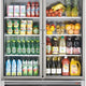 Turbo Air - Super Deluxe 54" Bottom Mounted Glass Doors Reach-In Refrigerator with LED Lighting - TSR-49GSD-N