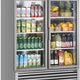 Turbo Air - Super Deluxe 54" Bottom Mounted Glass Doors Reach-In Refrigerator with LED Lighting - TSR-49GSD-N