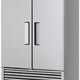 Turbo Air - Super Deluxe 54" Solid Door Reach-In Freezer with LED Lighting and 2 Solid Doors - TSF-49SD-N