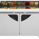 Turbo Air - Super Deluxe 60" Refrigerated Sandwich Prep Table with 2 Doors - TST-60SD-N