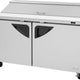 Turbo Air - Super Deluxe 60" Refrigerated Sandwich Prep Table with 2 Doors - TST-60SD-N