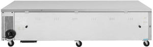 Turbo Air - Super Deluxe 96.3" Chef Base Refrigerator - TCBE-96SDR-N