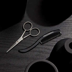 Tweezerman - G.E.A.R. Moustache Scissors with Comb - 1006019