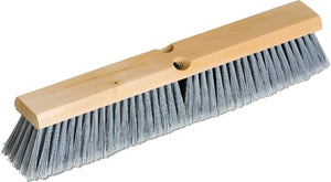 Vileda Professional - 18" Fine Sweep Styrene Push Broom, Pack of 10 - 134455