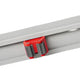 Vileda Professional - 18" Grey & Red 3 Clip Tool Holder Bracket Bar, 12/Cs - 166692