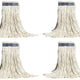 Vileda Professional - 20 Oz C-Pro 4 Row Stitched Cotton Mop Head, Pack of 12 - MP3P20