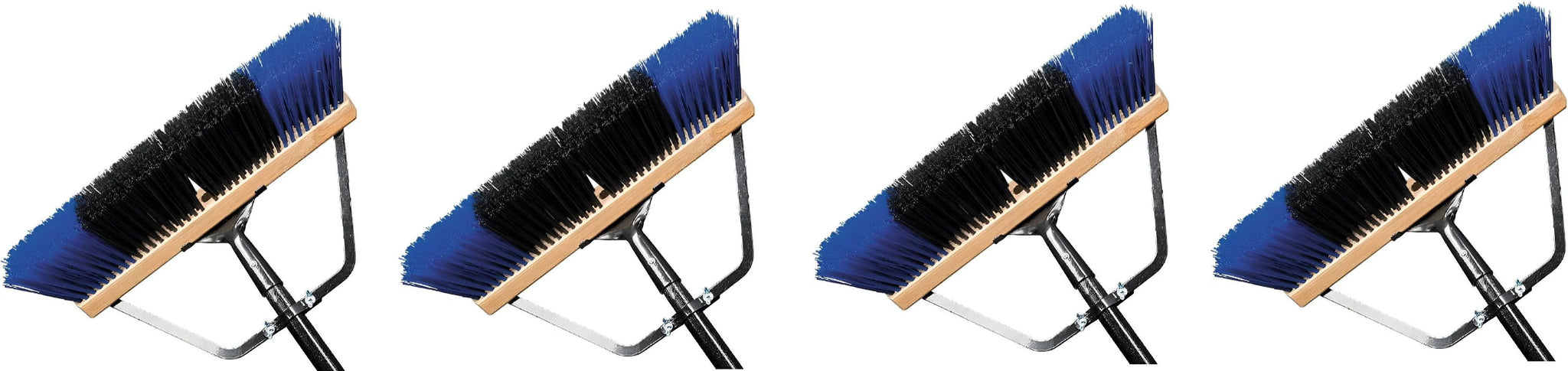 Vileda Professional - 24" Trooper Heavy Garage Push Broom Assembled, Pack of 4 - 134484