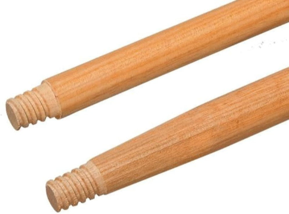 Vileda Professional - 54" Threaded Lacquered Wood Handle, Pack of 25 - 134625