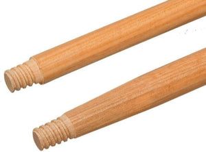 Vileda Professional - 54" Threaded Lacquered Wood Handle, Pack of 25 - 134625