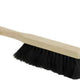 Vileda Professional - 7" PP Black Fill Counter Brush with Wood Handle, 12/Cs - AB206P