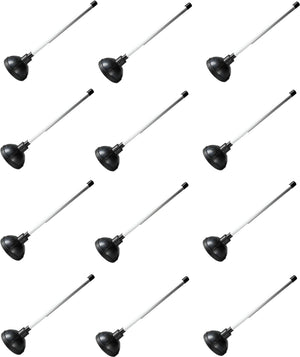 Vileda Professional - Plunger With Handle, Pack of 12 - PL2025