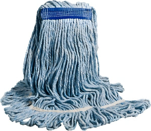 Vileda Professional - Small Blue Narrow Band ValueLine Looped Mop, Pack of 12 - 134884