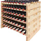 Vinotemp - 108 Bottle Double Modular Wine Rack Natural - EP‐4472‐108‐C