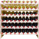 Vinotemp - 108 Bottle Double Modular Wine Rack Natural - EP‐4472‐108‐C