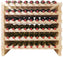 Vinotemp - 108 Bottle Double Modular Wine Rack Natural - EP‐4472‐108‐C