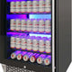 Vinotemp - 117 Can Beverage Cooler Left Hinge - EL‐54BCCOMM‐L