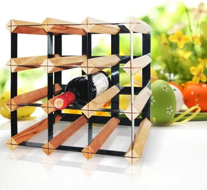 Vinotemp - 12 Bottle Cellar Trellis Wine Rack - RACK‐12CT