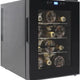 Vinotemp - 12 Bottle Single-Zone Thermoelectric Wine Cooler - EL‐12TEDCS