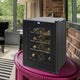 Vinotemp - 12 Bottle Single-Zone Thermoelectric Wine Cooler - EL‐12TEDCS