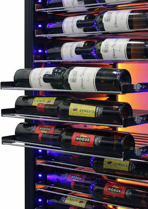 Vinotemp - 141 Bottle Single-Zone Wine Cooler - EL‐168COMM