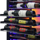 Vinotemp - 141 Bottle Single-Zone Wine Cooler - EL‐168COMM