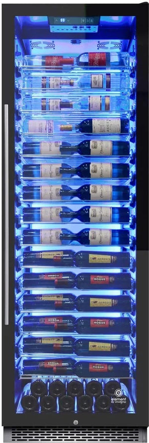 Vinotemp - 141 Bottle Single-Zone Wine Cooler - EL‐168COMM