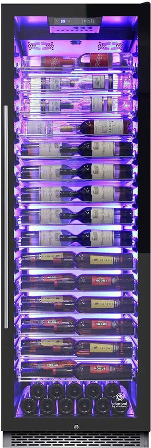 Vinotemp - 141 Bottle Single-Zone Wine Cooler - EL‐168COMM