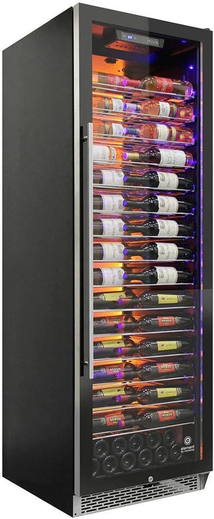 Vinotemp - 141 Bottle Single-Zone Wine Cooler - EL‐168COMM