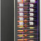 Vinotemp - 141 Bottle Single-Zone Wine Cooler Left Hinge - EL‐168COMM‐L