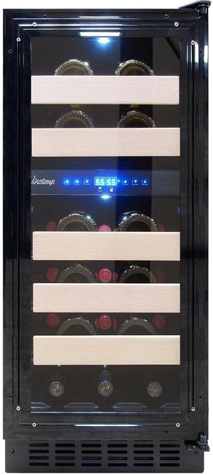 Vinotemp - 15" Panel-Ready Wine Cooler - VT‐15PR28