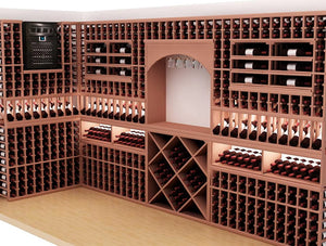 Vinotemp - 1500 Cu. Ft. Self-Contained Horizon Wine Cooling System - WM‐6500HZD