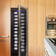 Vinotemp - 157 Bottle Stainless Single-Zone Wine Cooler - EL‐168ZZ‐SSD