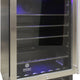 Vinotemp - 161 Can Single-Zone Beverage Cooler Left Hinge - EL‐46WCBC‐L