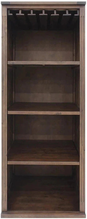 Vinotemp - 162 Bottle Dark Walnut Tall Wood Wrap Cabinet - VT‐WRAPCAB24