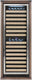 Vinotemp - 162 Bottle Dark Walnut Tall Wood Wrap Cabinet - VT‐WRAPCAB24