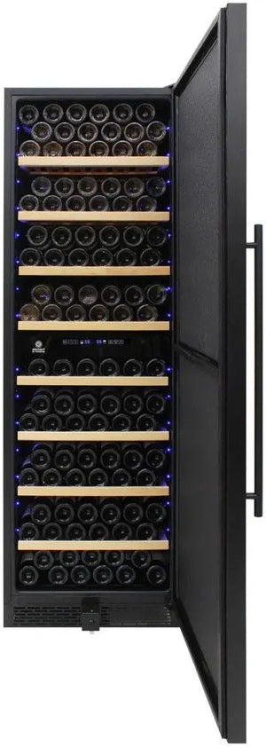 Vinotemp - 168 Dual-Zone Garage Wine Cooler - EL‐168GFEB