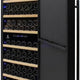 Vinotemp - 168 Dual-Zone Garage Wine Cooler - EL‐168GFEB