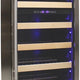 Vinotemp - 168 Dual Zone Wine Cooler - EL‐168WCST