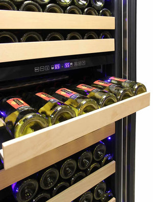 Vinotemp - 168 Dual Zone Wine Cooler - EL‐168WCST