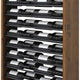 Vinotemp - 17 Horizontal Display Rack With Wood Sides - EP‐HZWALL2D