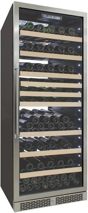 Vinotemp - 173 Bottle White Single-Zone Wine Cooler - EL‐300DSWL