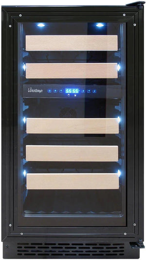 Vinotemp - 18" Panel-Ready Wine Cooler - VT‐18PR28