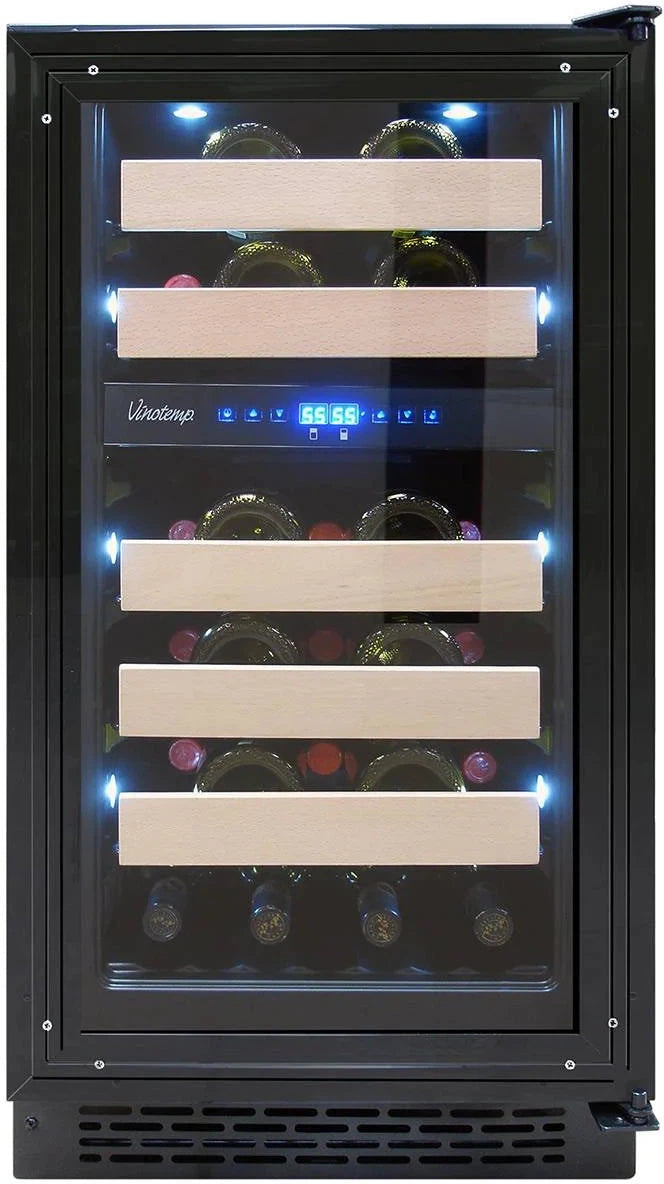 Vinotemp - 18" Panel-Ready Wine Cooler - VT‐18PR28