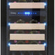 Vinotemp - 18" Panel-Ready Wine Cooler - VT‐18PR28